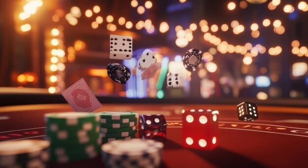 Live dealer during a Multi-Bet session